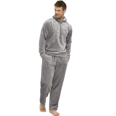 Pyjama Homme Polaire Gris