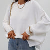 Pull Pilou Pilou Femme Ample Blanc