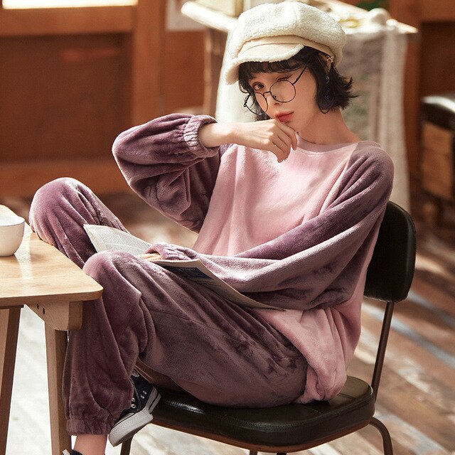 Pyjama Duveteux Femme