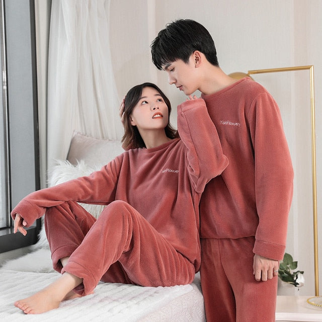Pyjama Pilou Couple Hiver – Peignoir Avenue