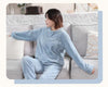 Pyjama Pilou Pilou Couple Bleu-Pyjama-Le Pilou Pilou